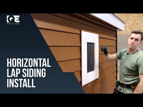 Horizontal Siding Installation